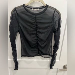 Abercrombie and Fitch Mesh Top